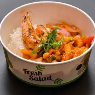 Fructe de mare picante (devilled seafood)