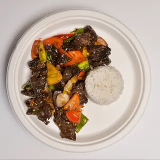 Vită picantă (devilled beef)