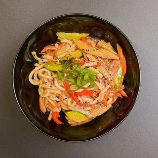 Udon noodles Porc - porc