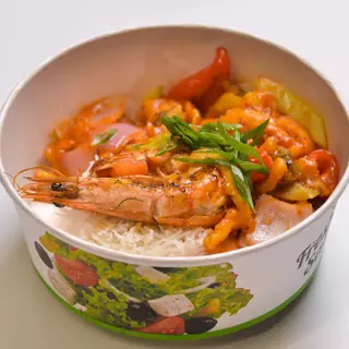 Fructe de mare in still ,,devilled''