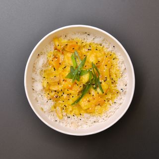 Creveți în sos curry - (mentioneaza daca doresti acest preparat picant)