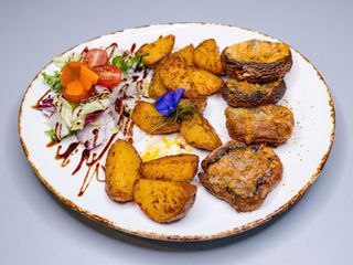 Ciuperci cu gorgonzola