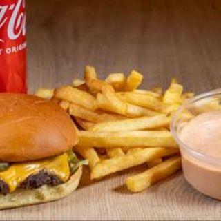 Hot Cheeseburger Single Menu