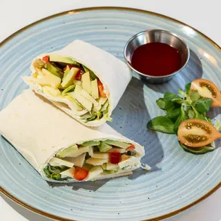 Wrap Mediteranean Vegetarian