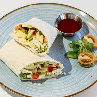 Wrap Mediteranean Vegetarian