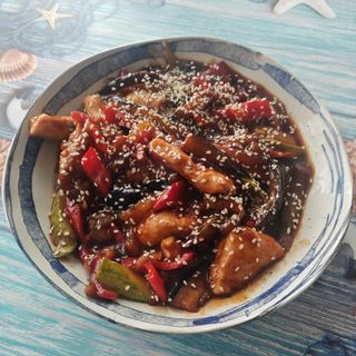 Tigaie picanta de pui