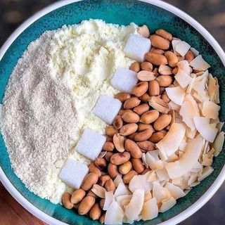 Drinking Garri (Sweet)