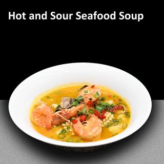 Supa Acra cu Fructe de Mare  酸汤小海鲜