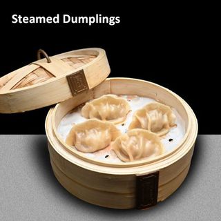 Coltunasi la Aburi 蒸饺 猪肉 葱