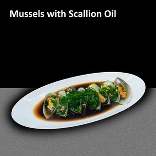 Midii cu ulei de ceapa verde 葱油青口贝