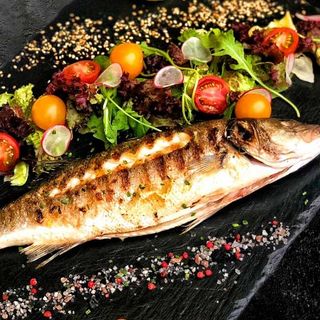 Platou de mare cu spaghete AOP -650 g