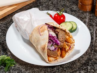 Shaorma lipie mixta pui/vita mare