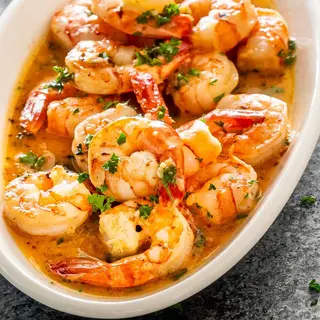 GARLIC BUTTER PRAWNS