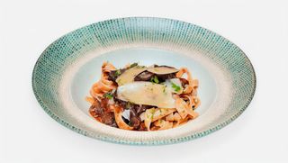 Beef Tenderloin and white truffle pasta