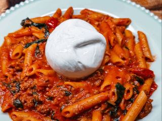 PASTA ALL'ARRABBIATA WITH BURATTA