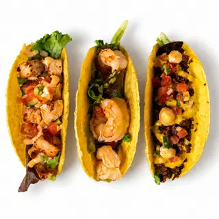 SHRIMP TACOS