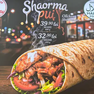 SHAORMA DE PUİ MEDİE