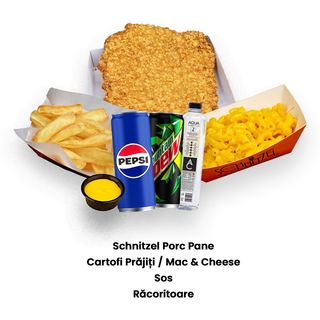 Meniu Șnițel Crispy