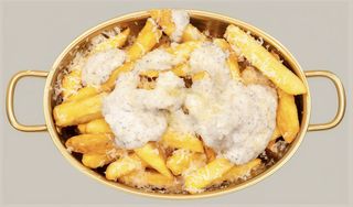 Cartofi prăjiți cu trufe