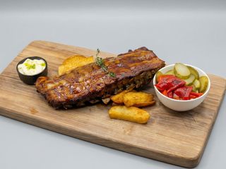 Coaste bbq & cartofi wedges