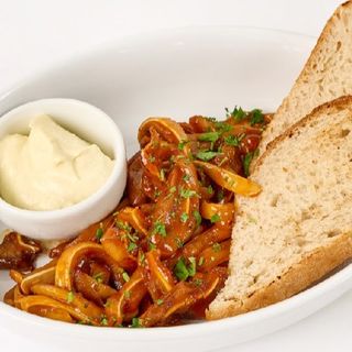 Urechi de porc în sos sweet chili