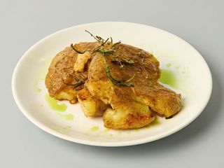 Cartofi copți zdrobiți