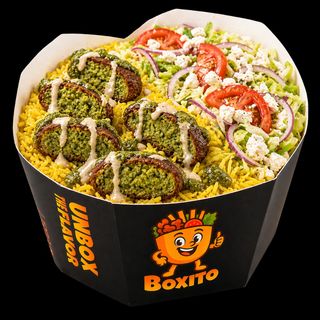 Falafel Pesto box