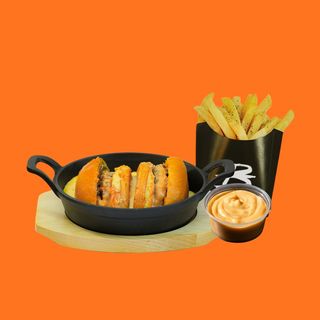 Menu B Cheesy Burger