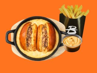 Menu B Cheesy Burger
