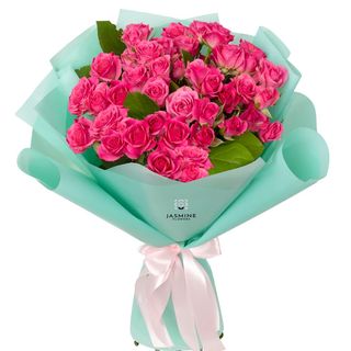 Buchet „Tandrețe în 7 flori” cu miniroze