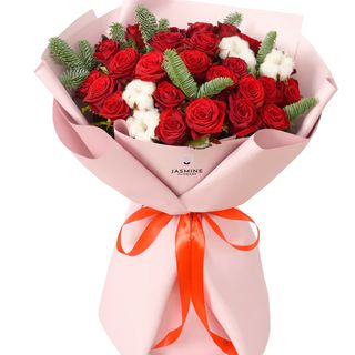 Buchet de Crăciun „Red Christmas Splendor”