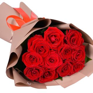 Buchet cu 11 trandafiri „Dragoste Pură”