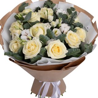 Buchet de Crăciun „Snow Snow Snow”