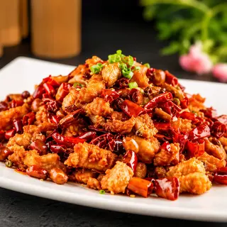 Pui iute Chongqing 重庆辣子鸡