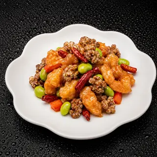 Creveti cu nuci 坚果虾仁