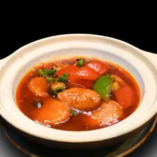 Tofu japonez prajit 红烧日本豆腐