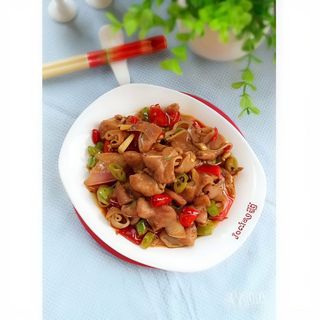 Intestin de porc cu ardei murați 泡椒肥肠