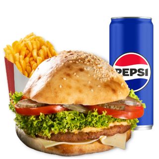 Meniu DAbo cheesburger de pui