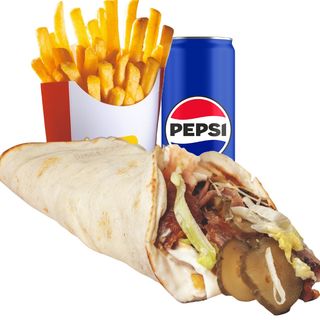 Meniu Durum de vită & curcan