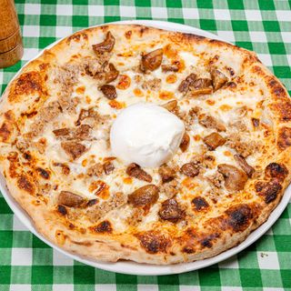 Pizza Salsiccia e Funghi Porcini Ø32cm