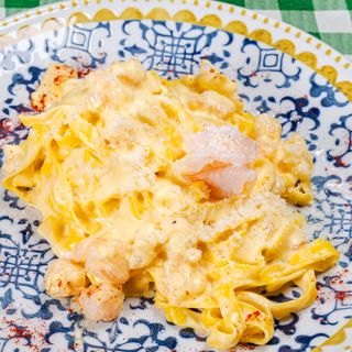 Paste Carbonara cu creveți