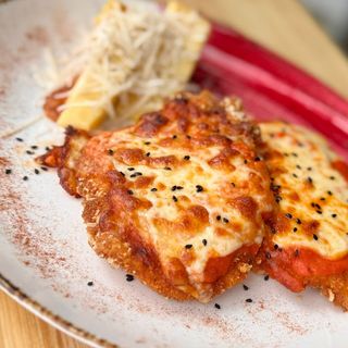 Pollo parmigiana la cuptor