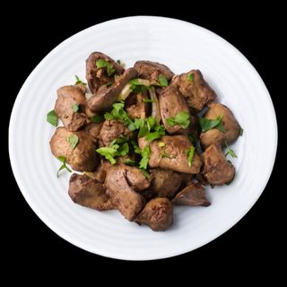 Ficăței de pui la tigaie