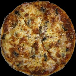 Pizza Prosciutto e Funghi Ø30cm