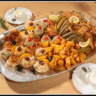 Platou vegetarian