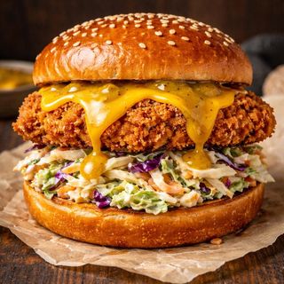 HONEY MUSTARD CHICKEN BURGER