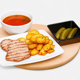 Meniul zilei (Luni-Vineri intre 12:00 si 16:00)