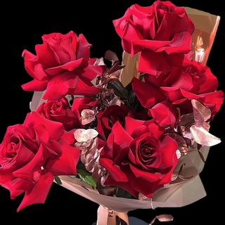 Buchet trandafiri rosii