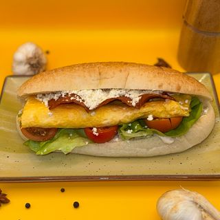 Panini Omlette & Bacon