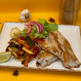 File de dorada & legume